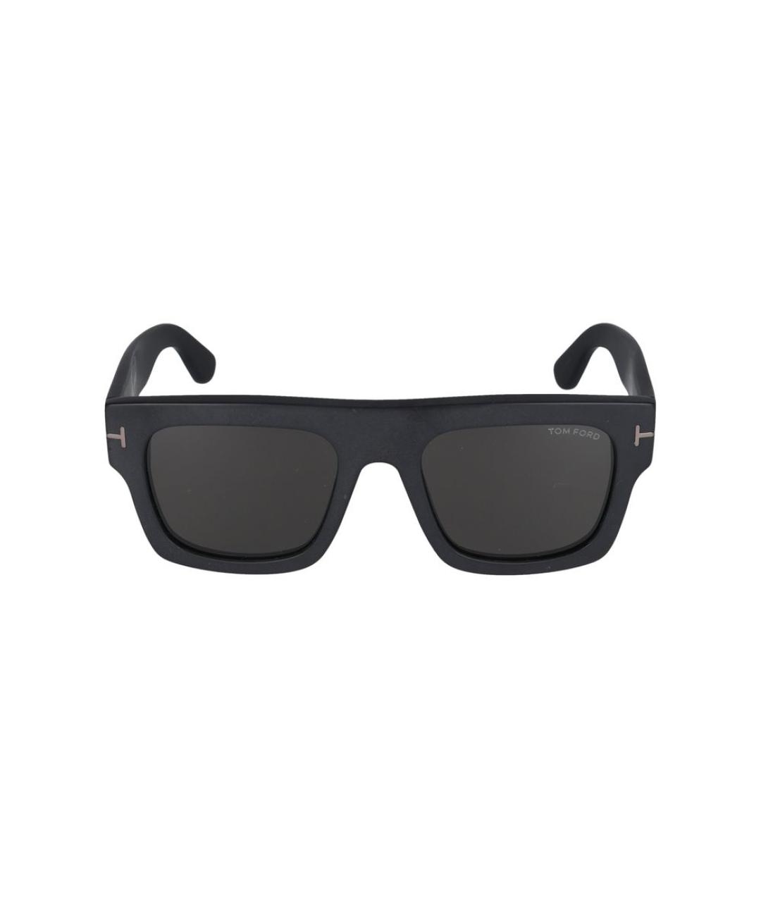 TOM FORD Черные пластиковые солнцезащитные очки, фото 2
