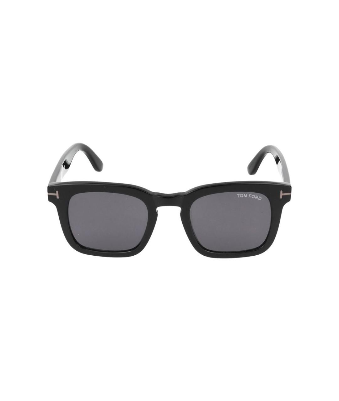 TOM FORD Черные пластиковые солнцезащитные очки, фото 2