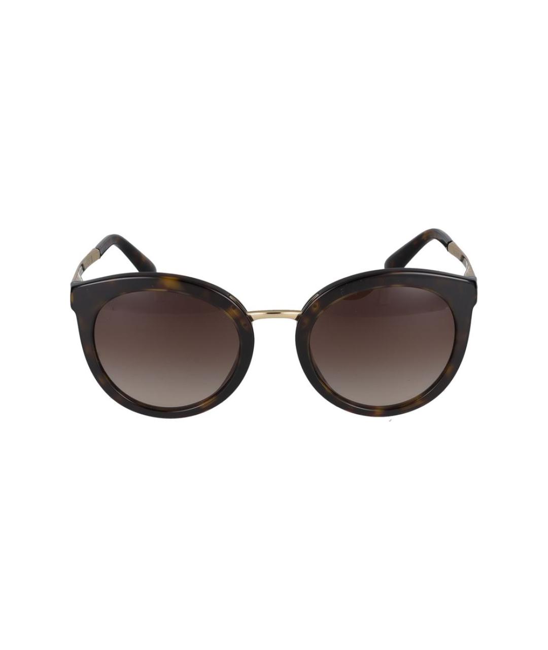 DOLCE&GABBANA Коричневые солнцезащитные очки, фото 2