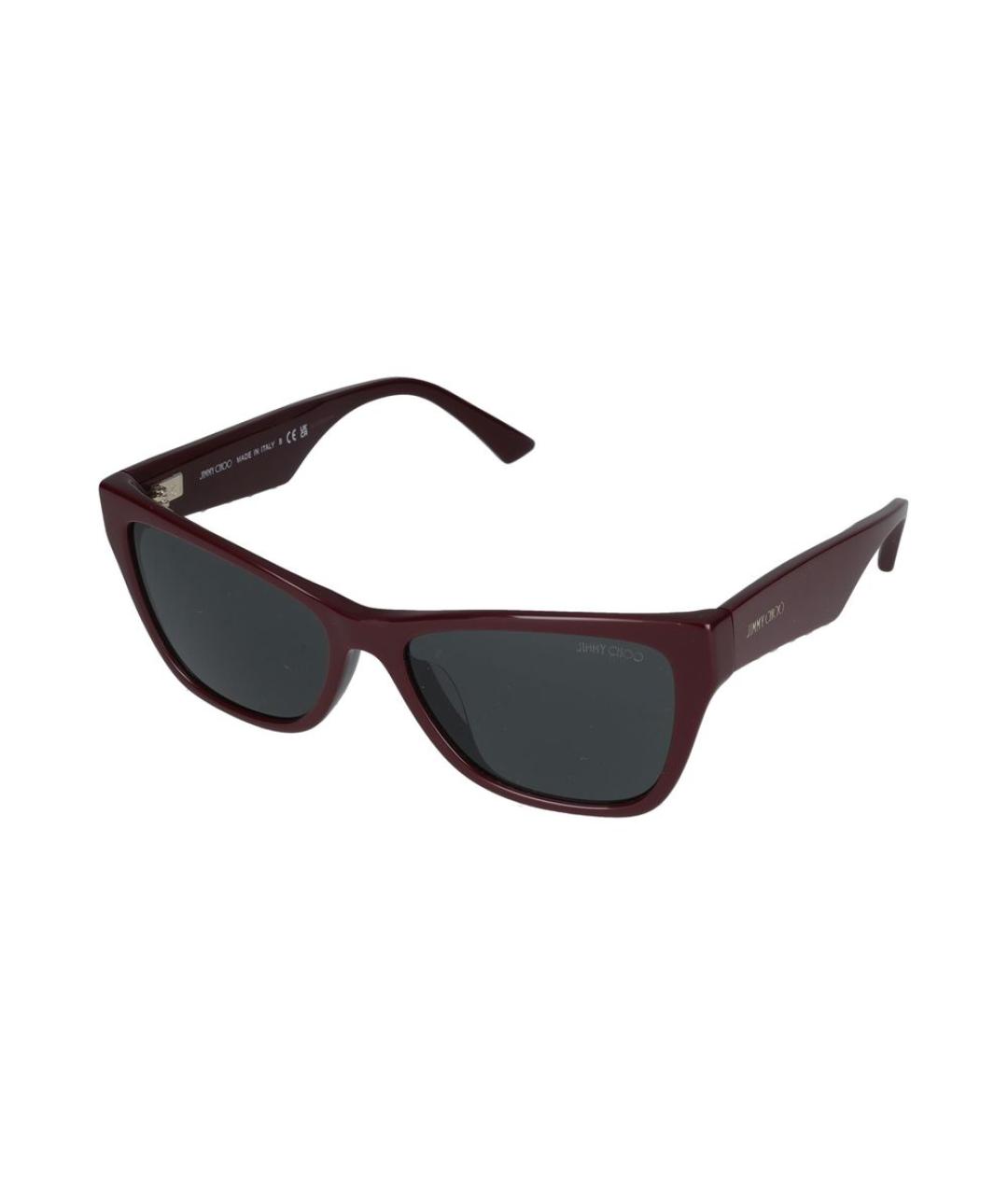 JIMMY CHOO Красные солнцезащитные очки, фото 1
