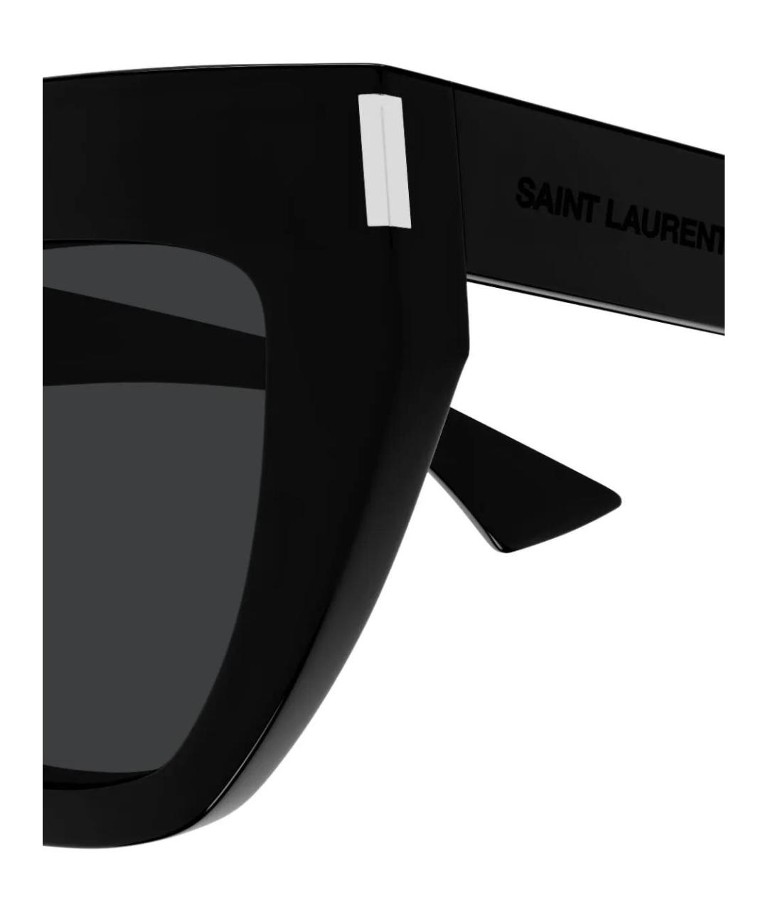 SAINT LAURENT Черные солнцезащитные очки, фото 3