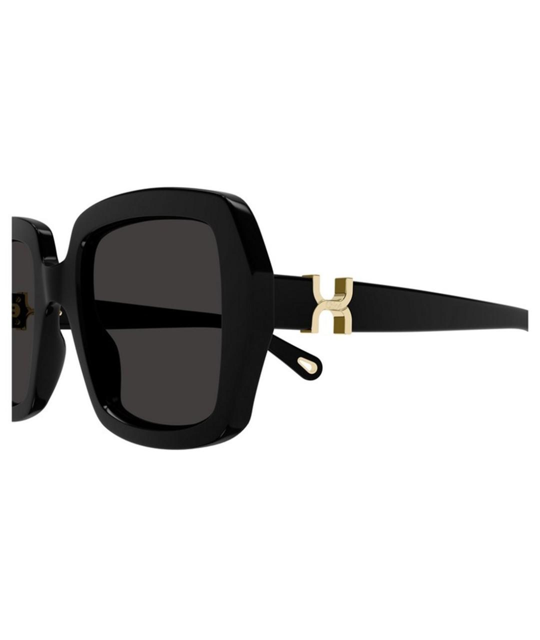 CHLOE Черные солнцезащитные очки, фото 3