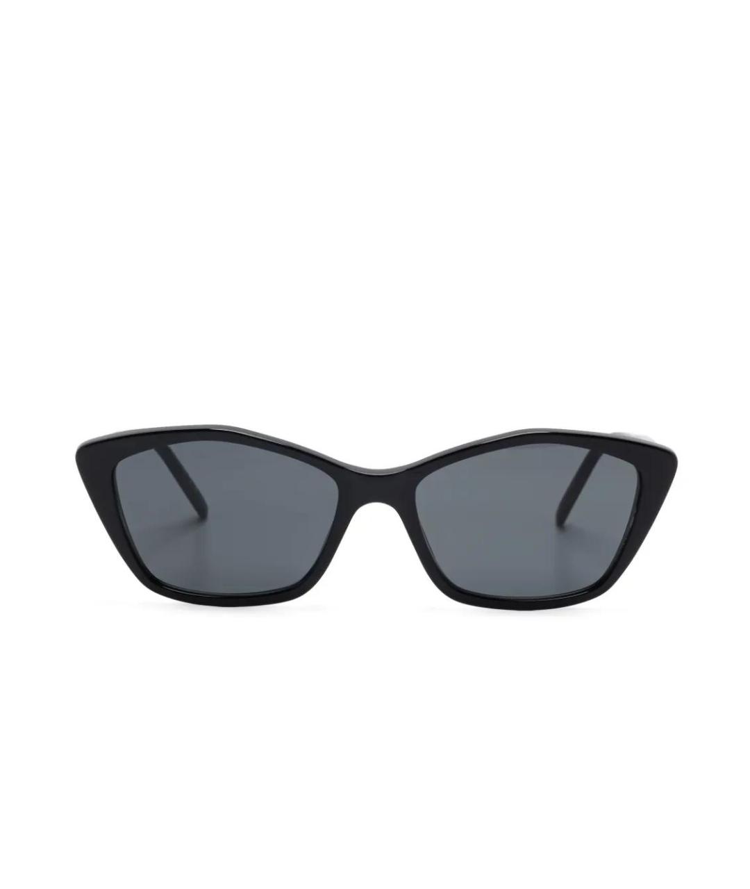 SAINT LAURENT Черные солнцезащитные очки, фото 1