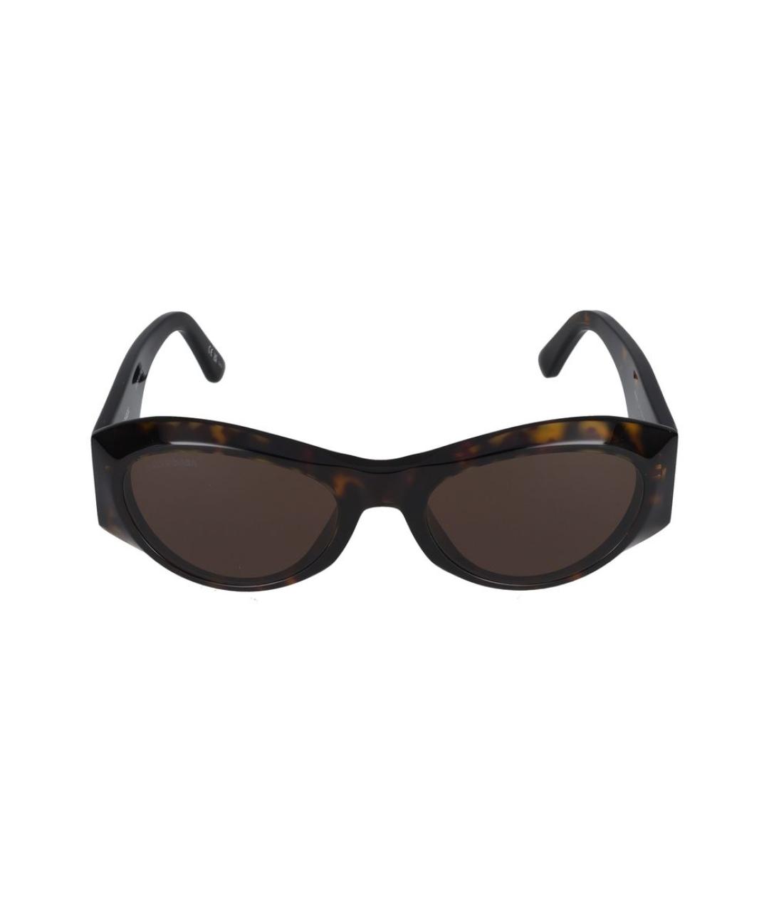 BALENCIAGA Коричневые солнцезащитные очки, фото 2