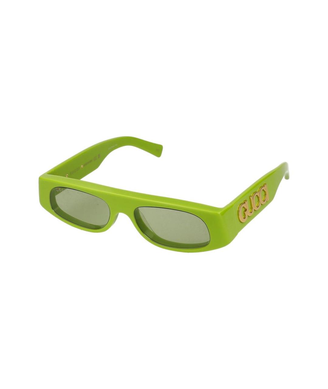 GUCCI Зеленые солнцезащитные очки, фото 2