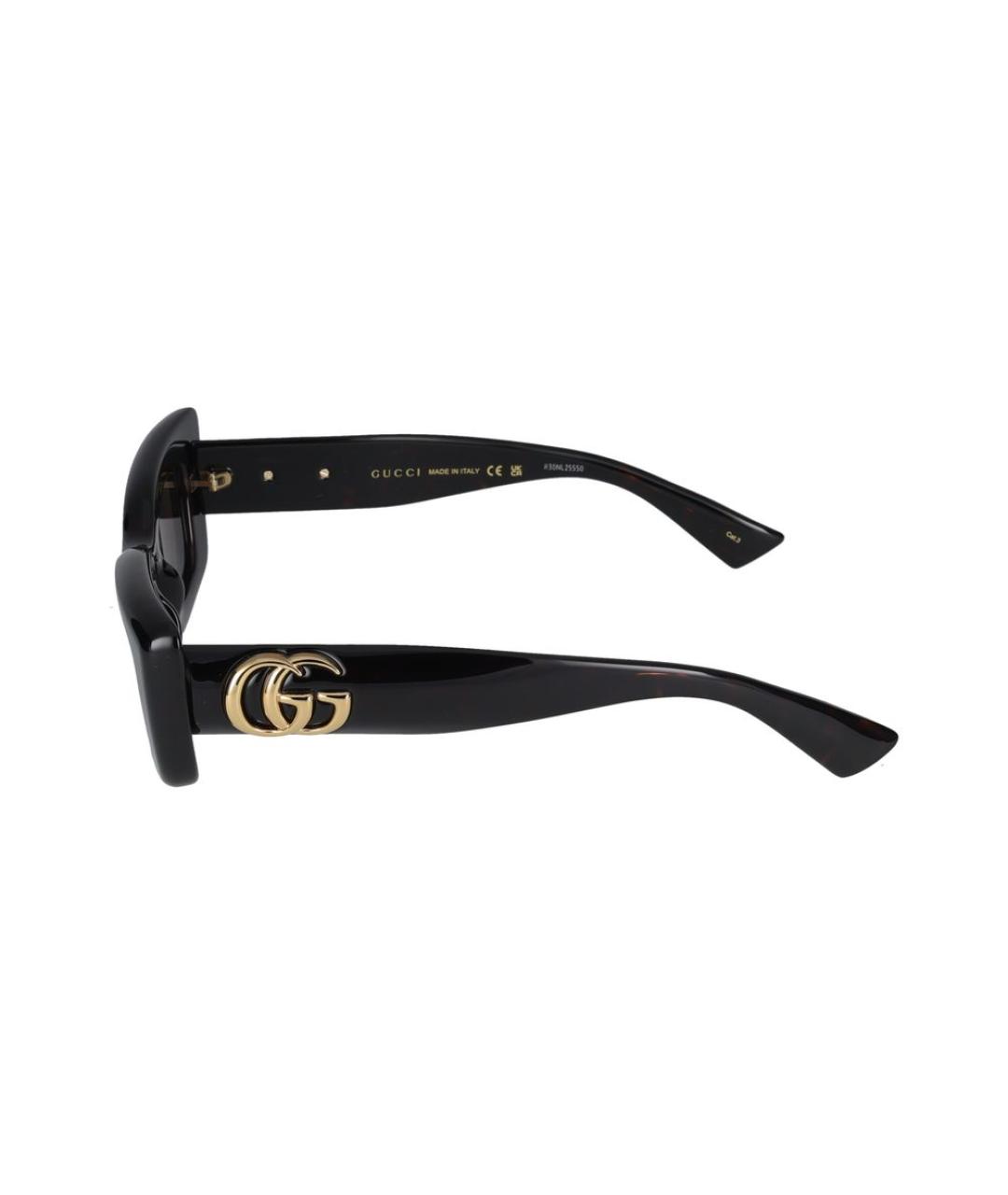 GUCCI Коричневые солнцезащитные очки, фото 3