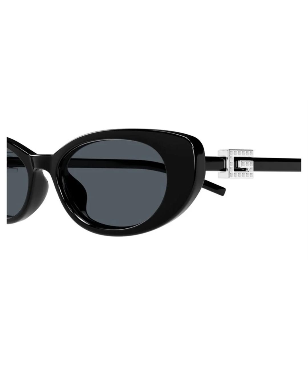 GUCCI Черные пластиковые солнцезащитные очки, фото 3