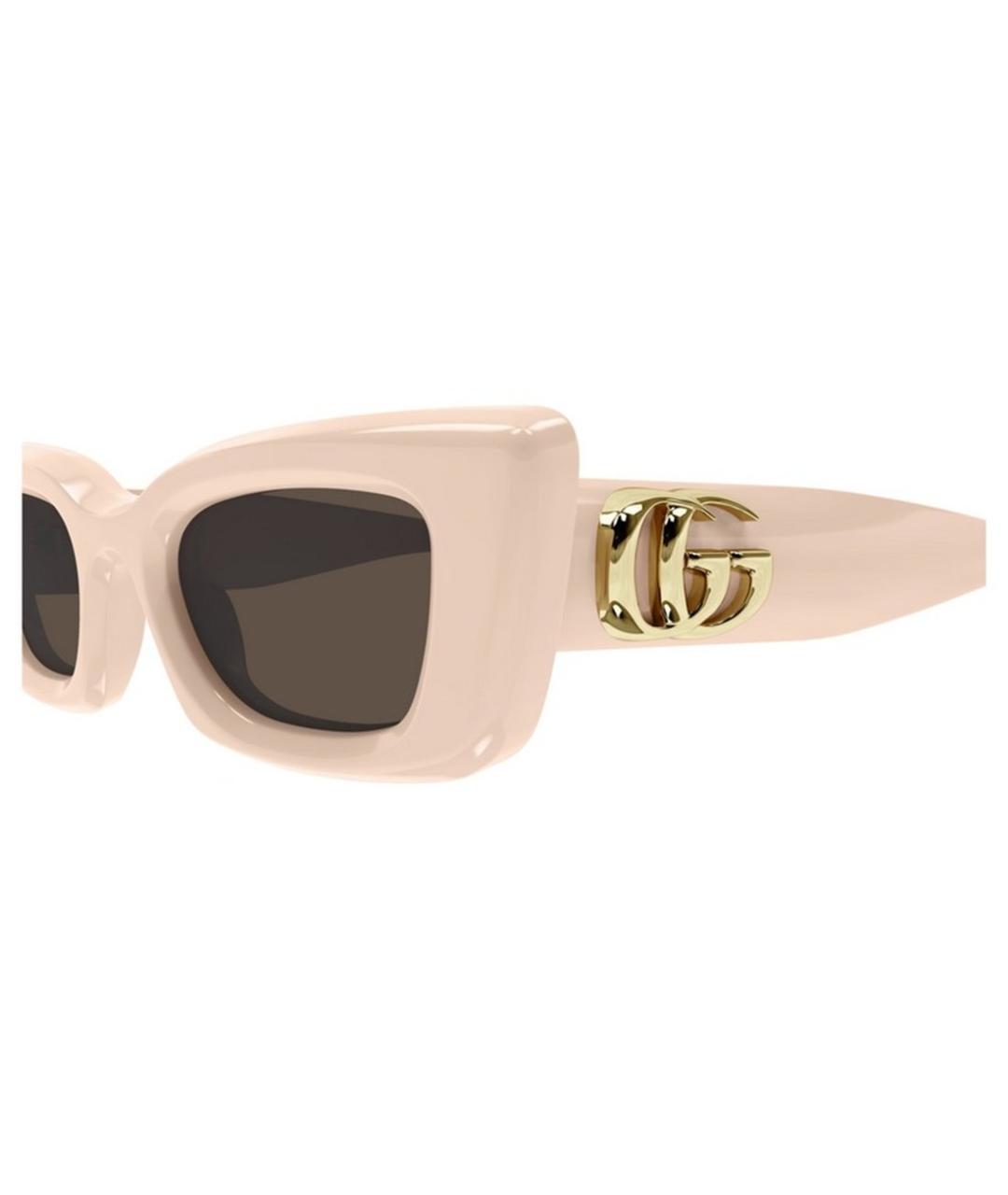 GUCCI Розовые солнцезащитные очки, фото 3