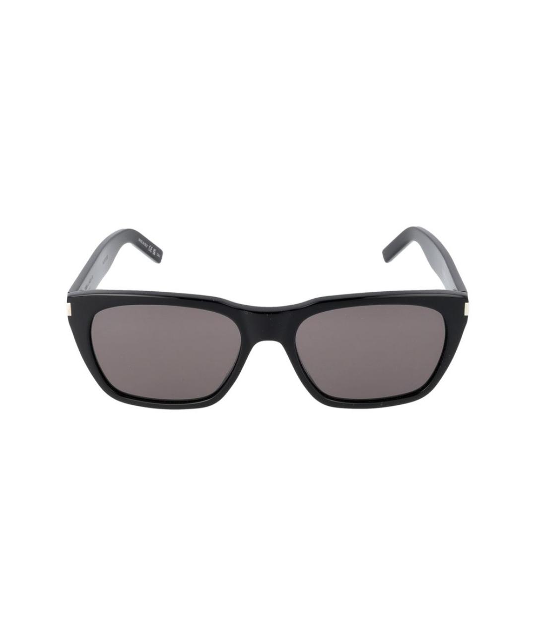 SAINT LAURENT Черные солнцезащитные очки, фото 2