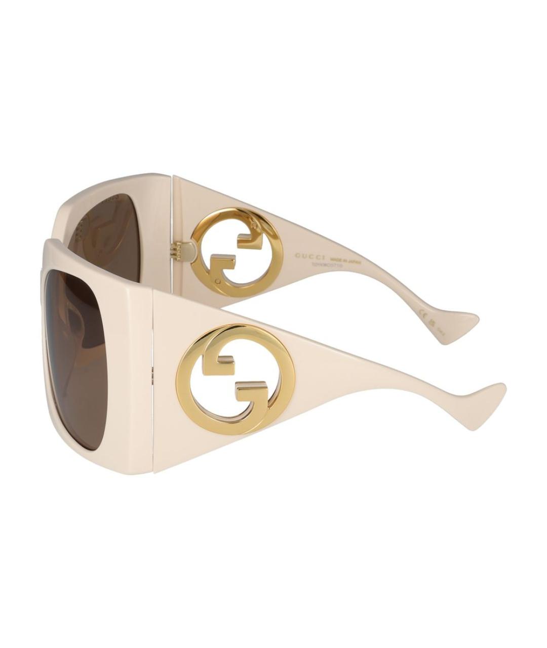 GUCCI Белые солнцезащитные очки, фото 5