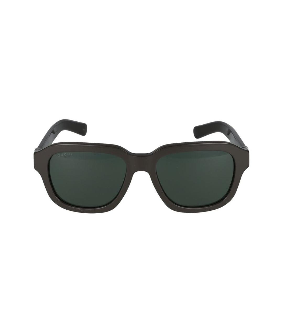 GUCCI Коричневые солнцезащитные очки, фото 1