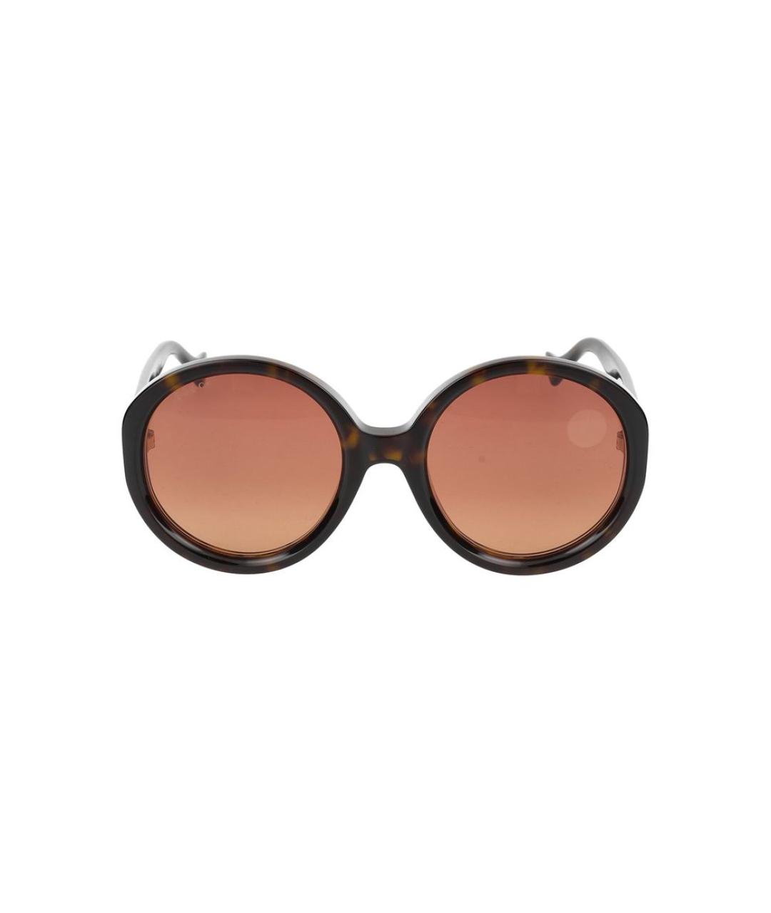 GUCCI Коричневые солнцезащитные очки, фото 1