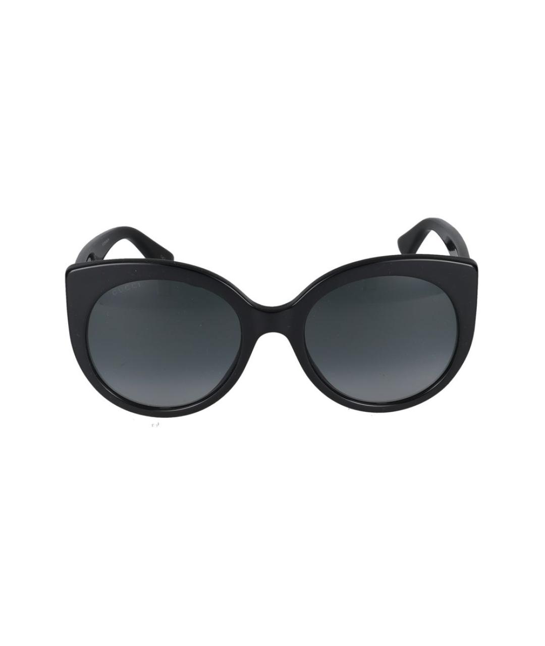 GUCCI Черные пластиковые солнцезащитные очки, фото 2
