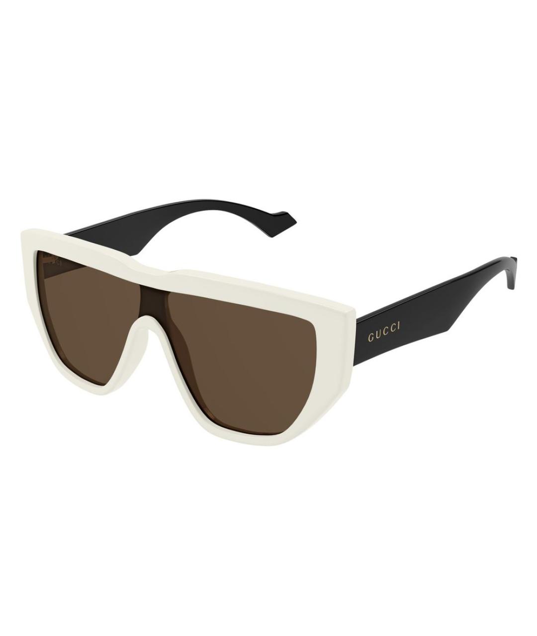 GUCCI Белые солнцезащитные очки, фото 1