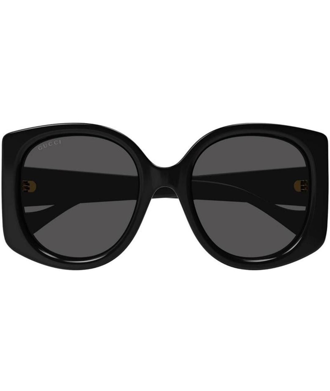 GUCCI Черные пластиковые солнцезащитные очки, фото 2