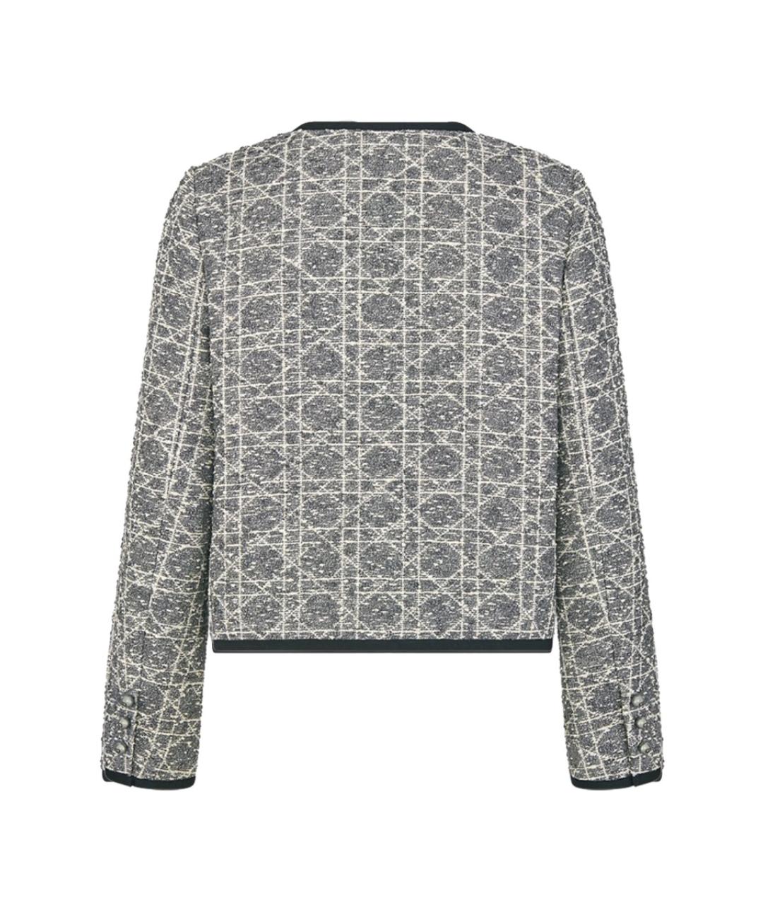 CHRISTIAN DIOR Мульти хлопковый жакет/пиджак, фото 2