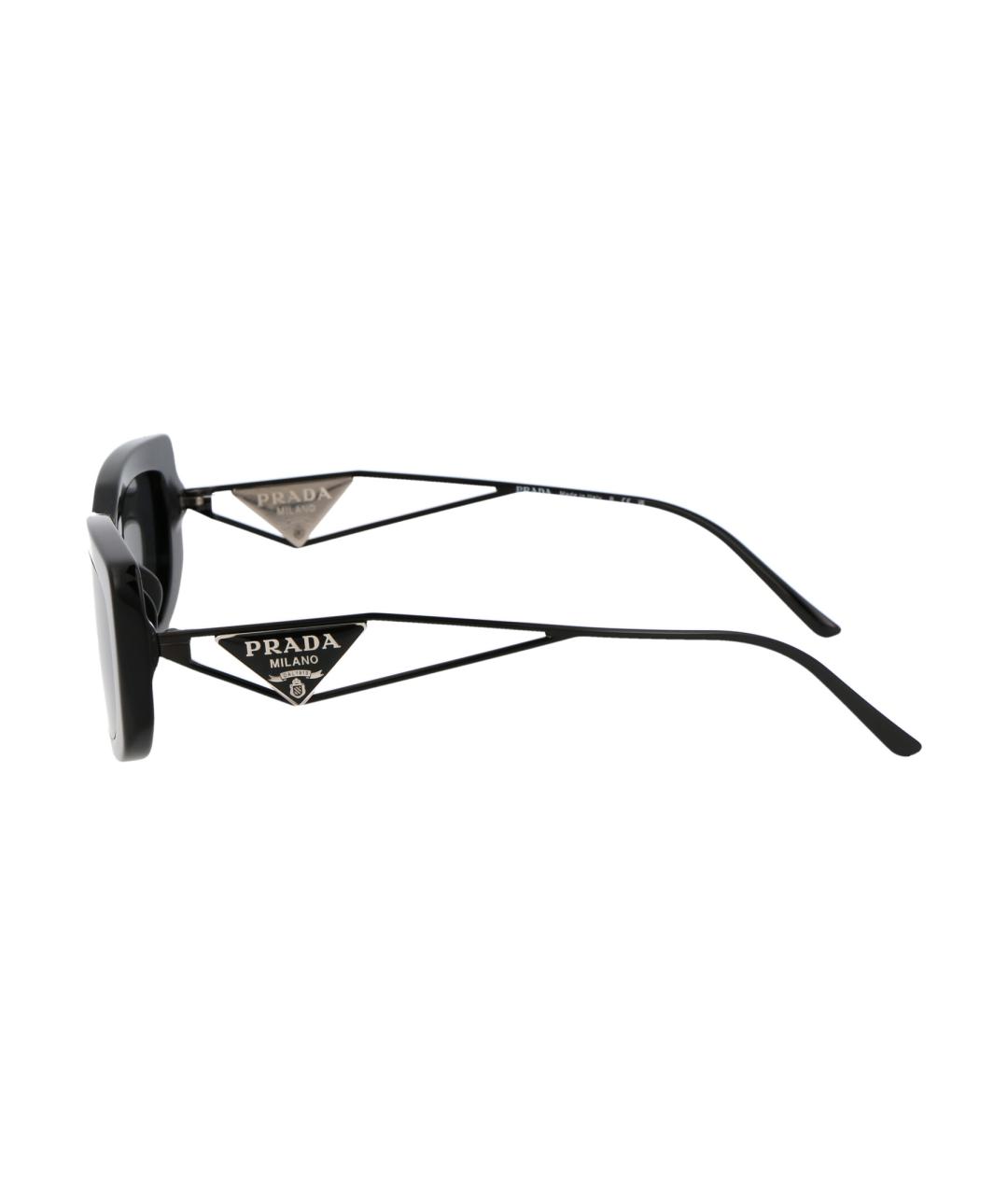 PRADA Черные солнцезащитные очки, фото 5