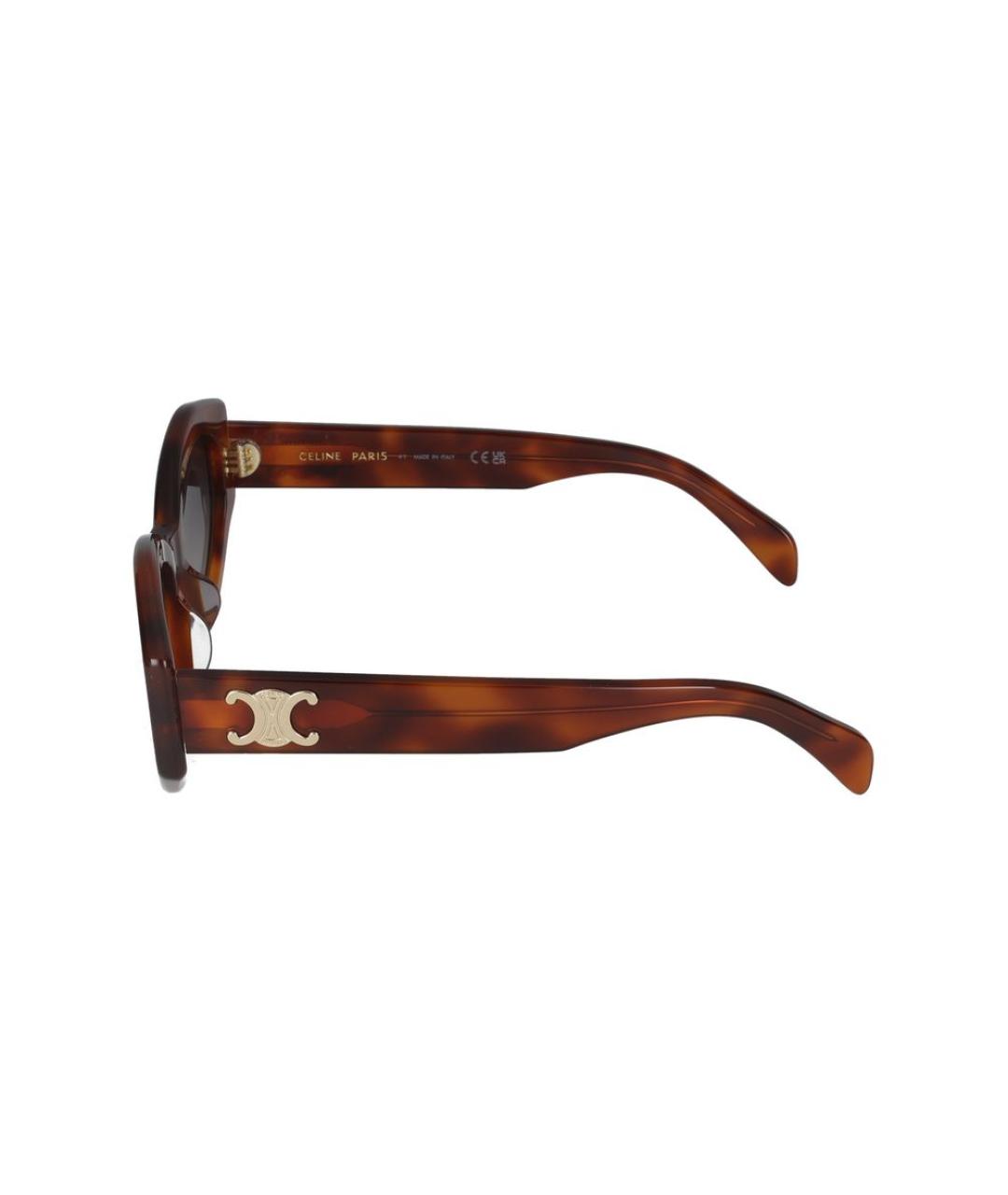 CELINE Мульти пластиковые солнцезащитные очки, фото 5