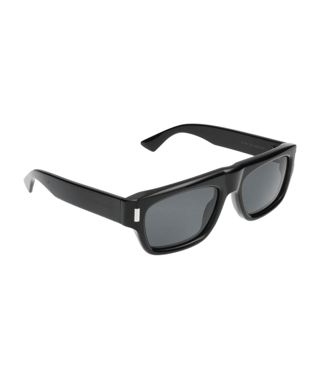 SAINT LAURENT Черные солнцезащитные очки, фото 4