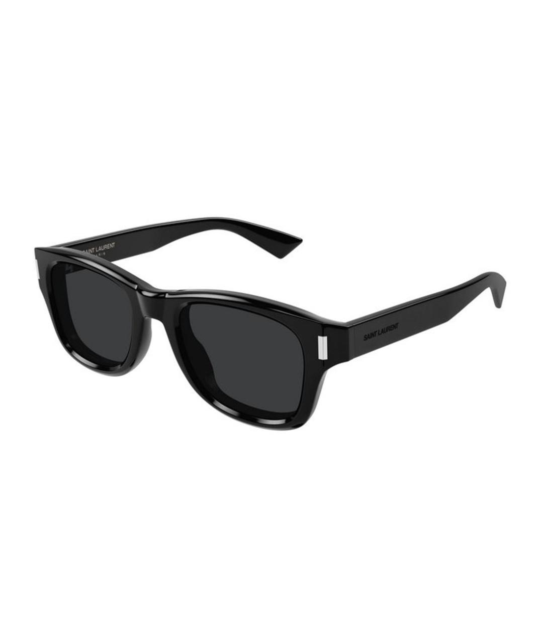 SAINT LAURENT Черные солнцезащитные очки, фото 1