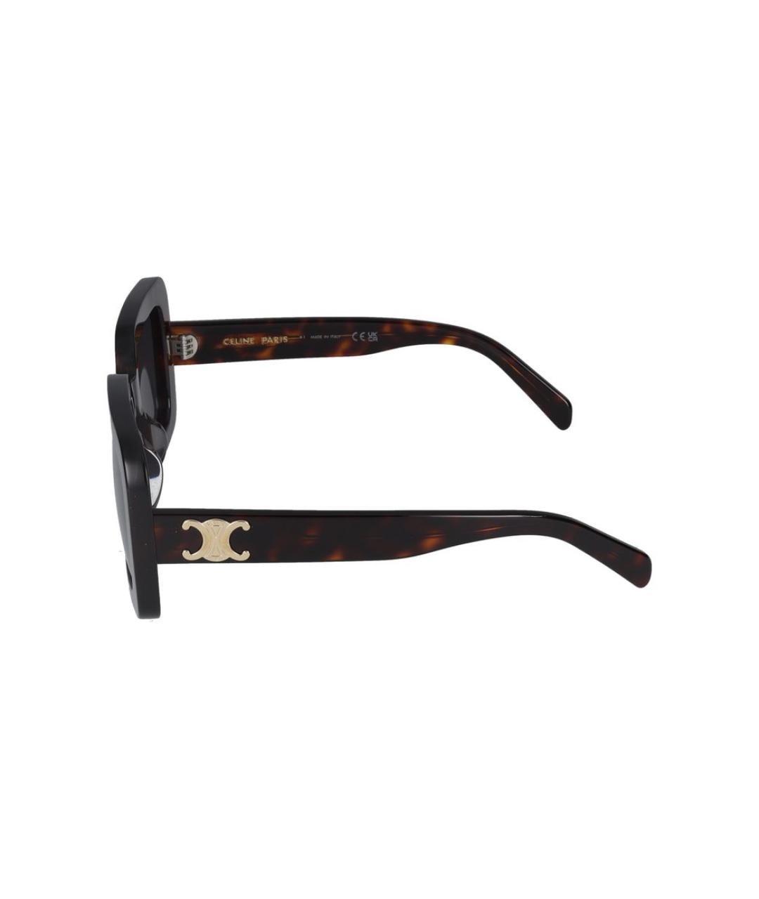 CELINE Мульти пластиковые солнцезащитные очки, фото 5