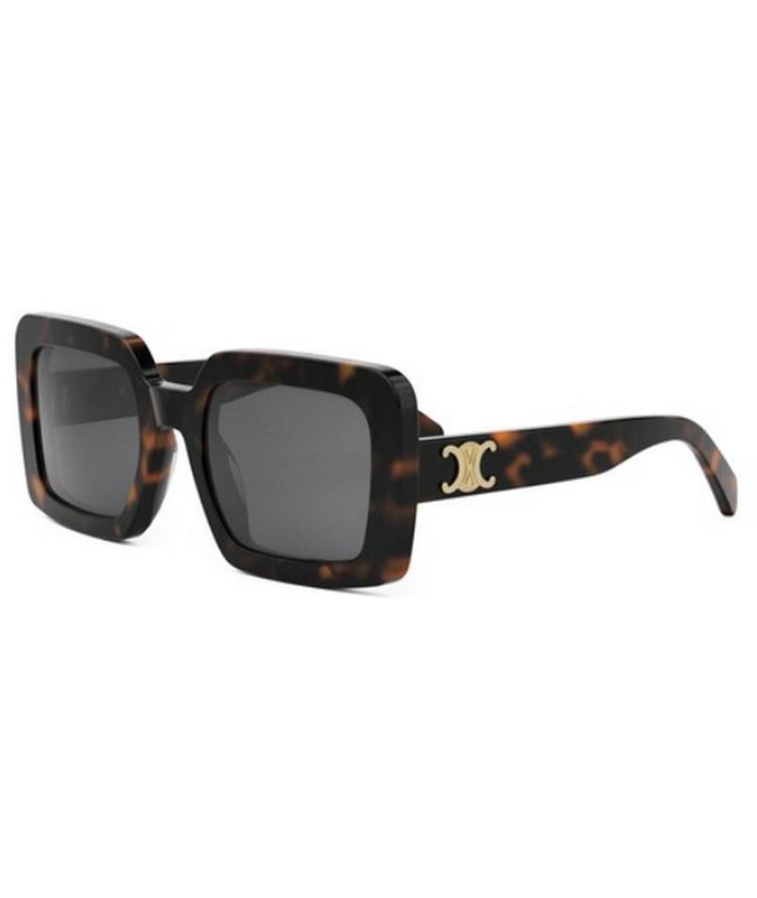 CELINE Мульти пластиковые солнцезащитные очки, фото 1