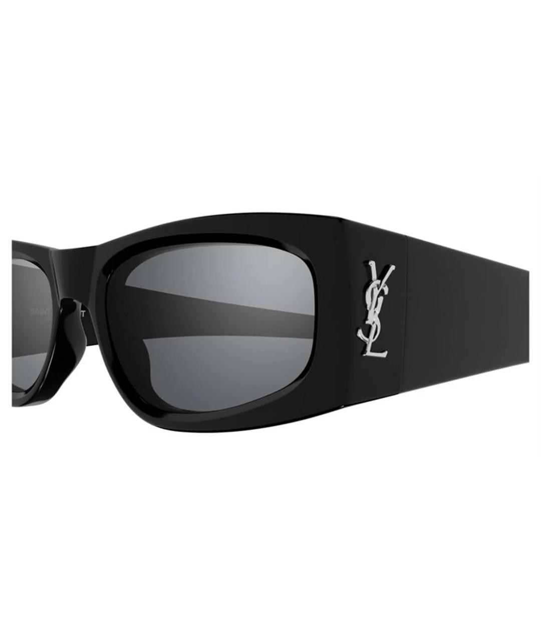 SAINT LAURENT Черные солнцезащитные очки, фото 3
