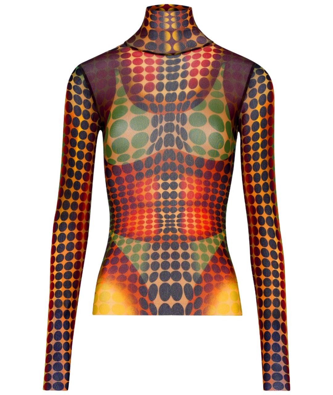 JEAN PAUL GAULTIER Мульти полиамидовая блузы, фото 1