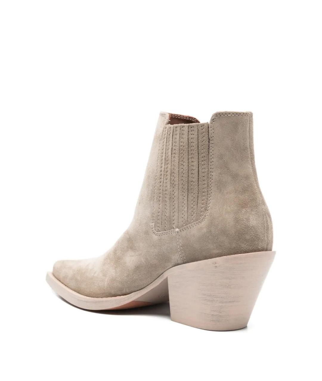 PARIS TEXAS Серые замшевые ботинки, фото 3