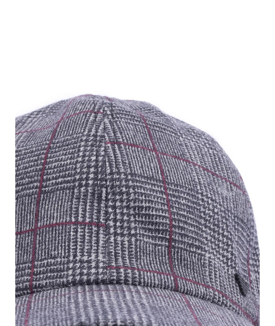 EMPORIO ARMANI Серая кепка/бейсболка, фото 3