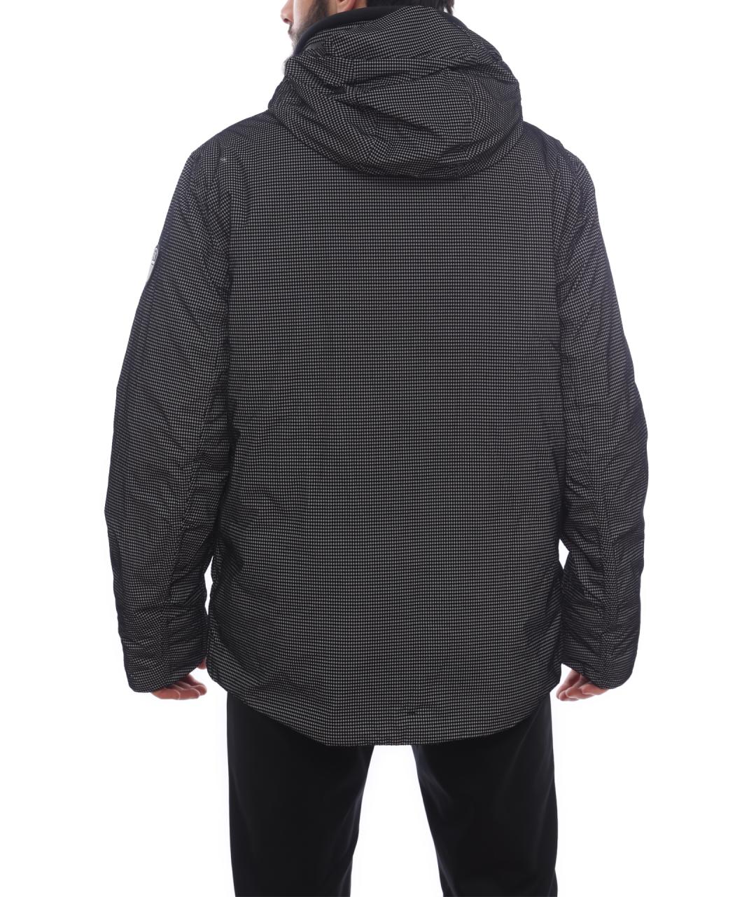 EA7 Серый полиэстеровый пуховик, фото 3