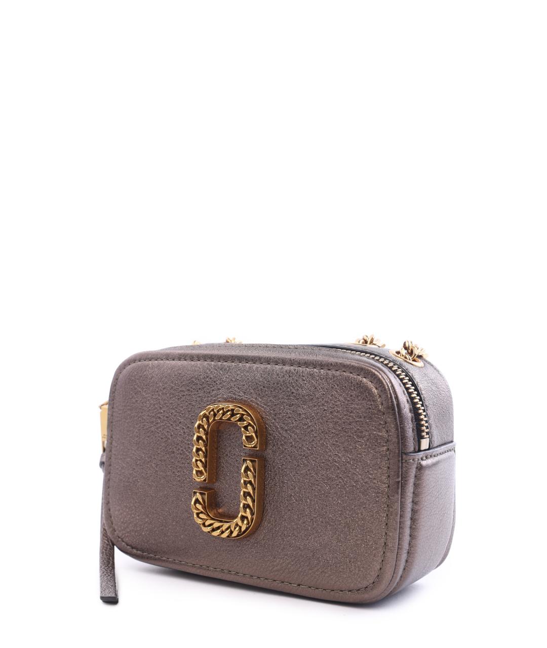 MARC JACOBS Коричневая кожаная сумка через плечо, фото 6