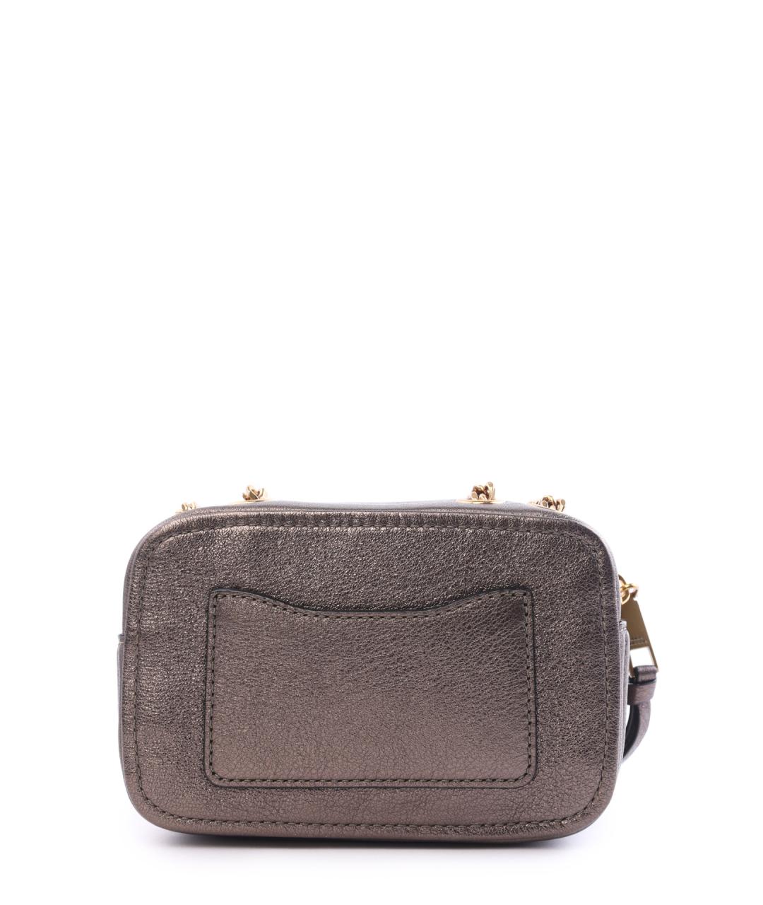 MARC JACOBS Коричневая кожаная сумка через плечо, фото 5