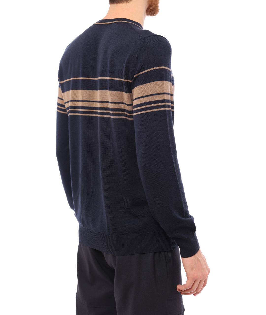 PESERICO Синий джемпер / свитер, фото 4