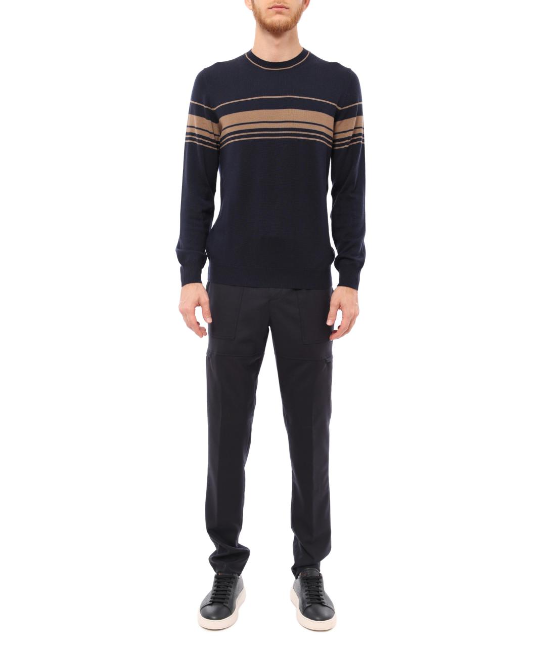 PESERICO Синий джемпер / свитер, фото 2