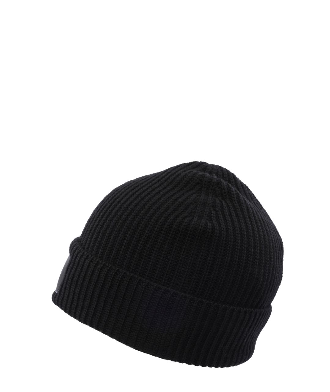 CP COMPANY Черная шерстяная шапка, фото 2