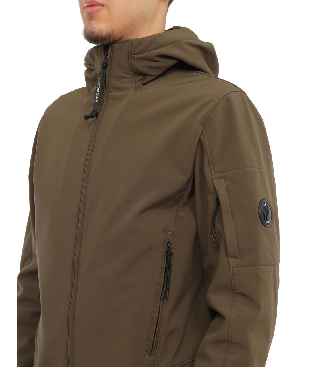 CP COMPANY Хаки полиэстеровая куртка, фото 4