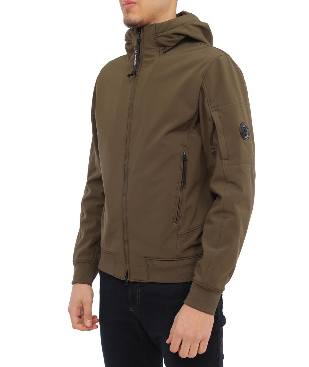 CP COMPANY Хаки полиэстеровая куртка, фото 3