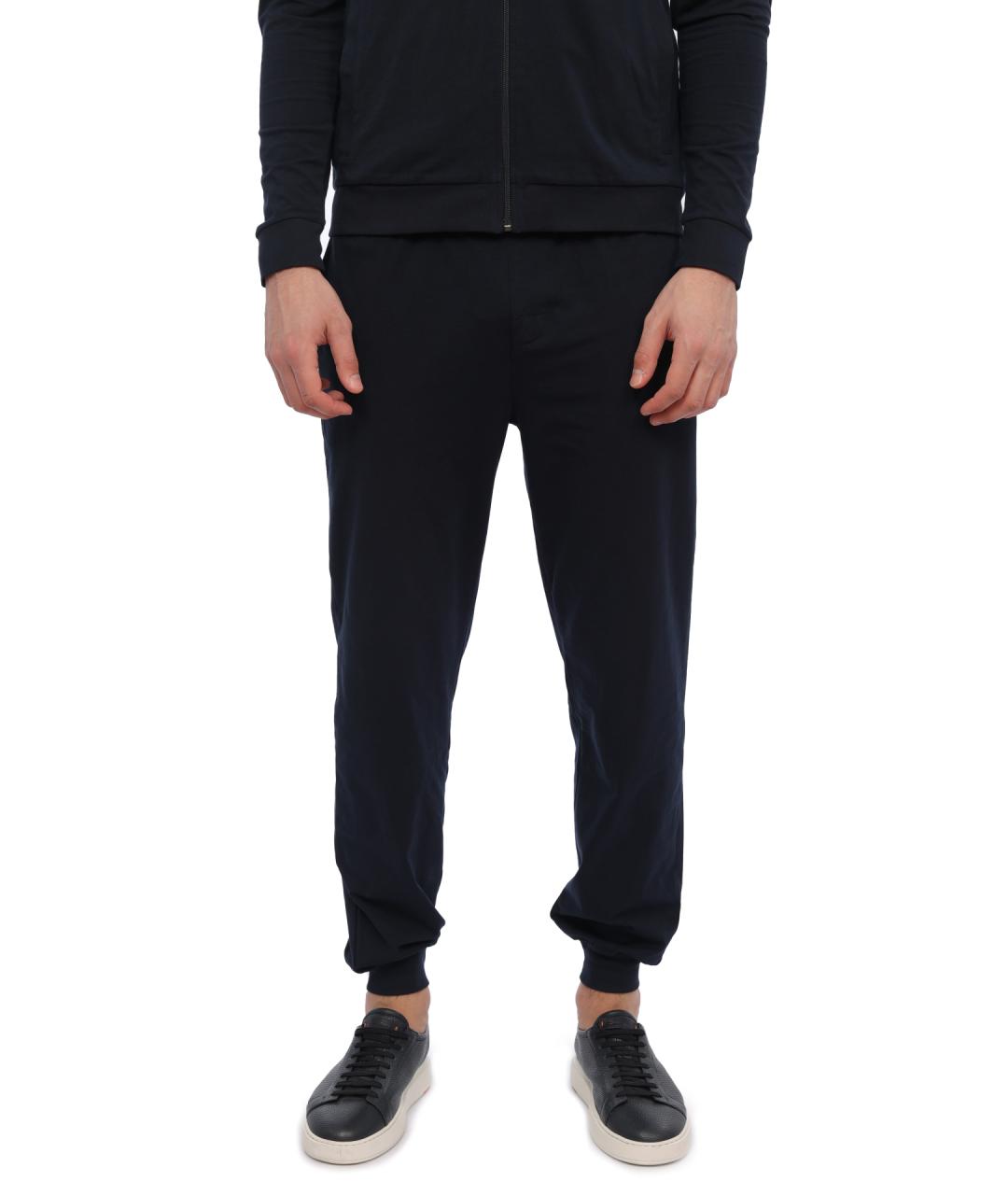 HUGO BOSS Синий хлопковый спортивный костюм, фото 3