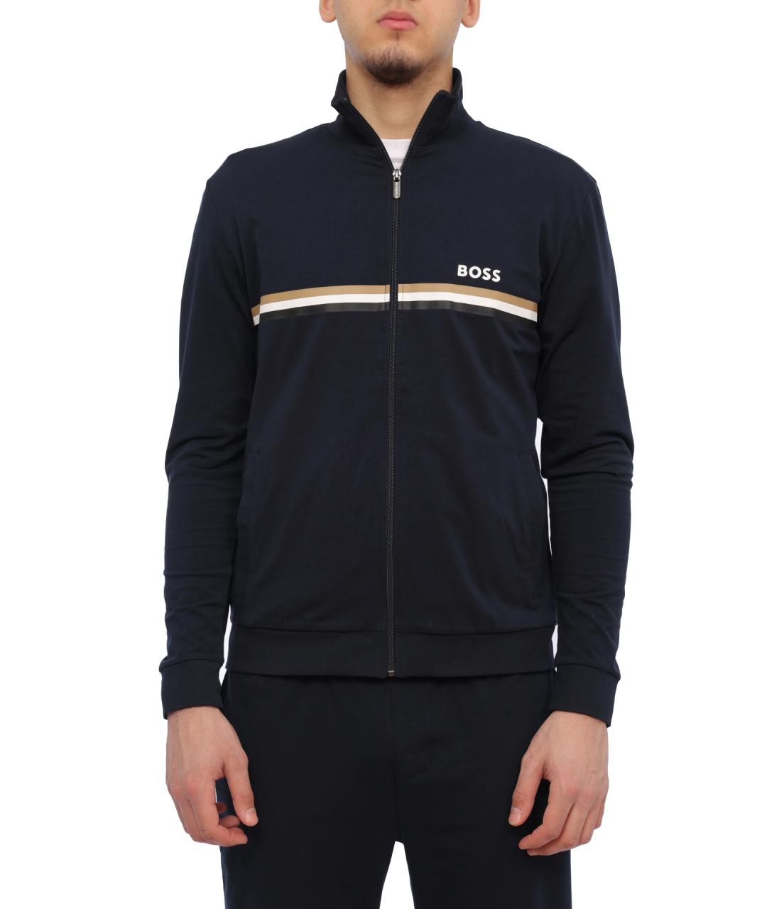 HUGO BOSS Синий хлопковый спортивный костюм, фото 2