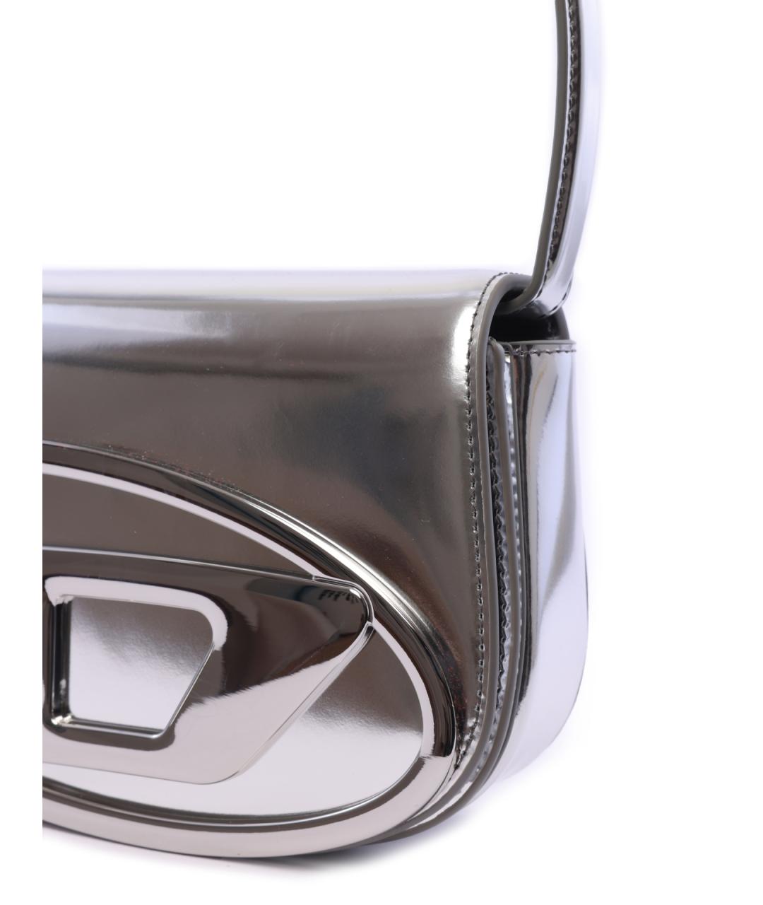 DIESEL Серебряная сумка через плечо, фото 5