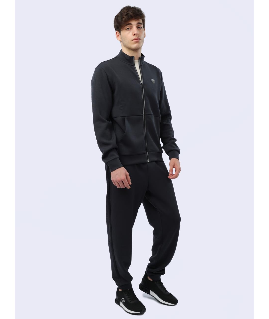 EA7 Синий спортивный костюм, фото 5