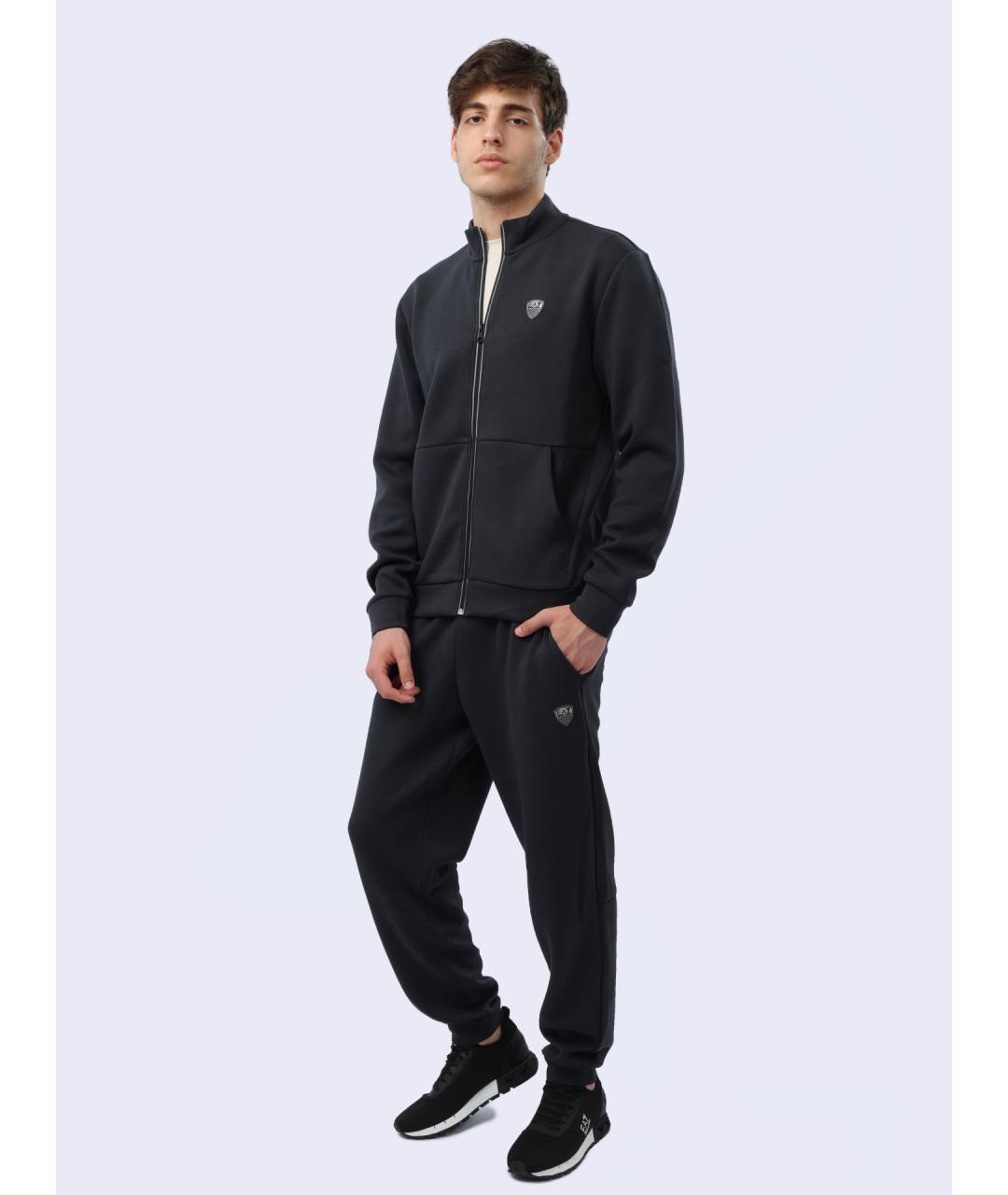 EA7 Синий спортивный костюм, фото 2