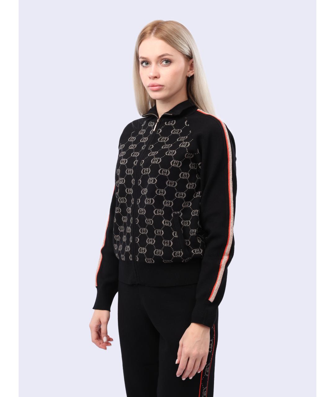 LIU JO Черный кардиган, фото 3