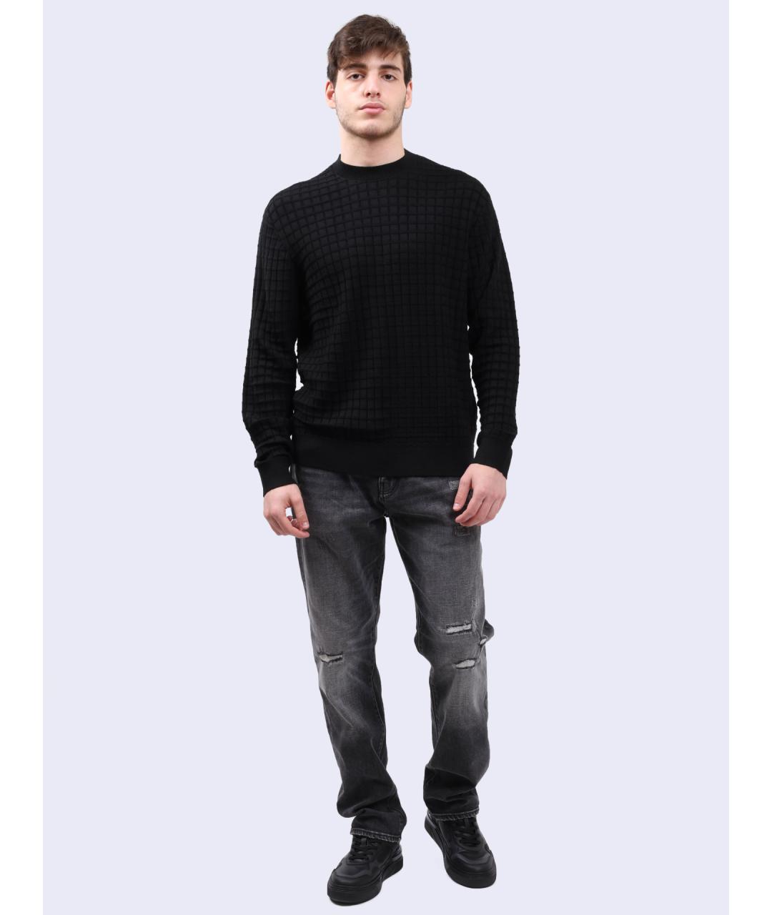 ARMANI EXCHANGE Черный джемпер / свитер, фото 3