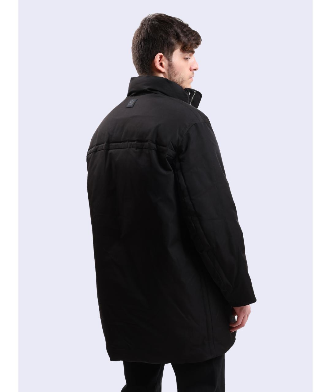 ARMANI EXCHANGE Черный пуховик, фото 5