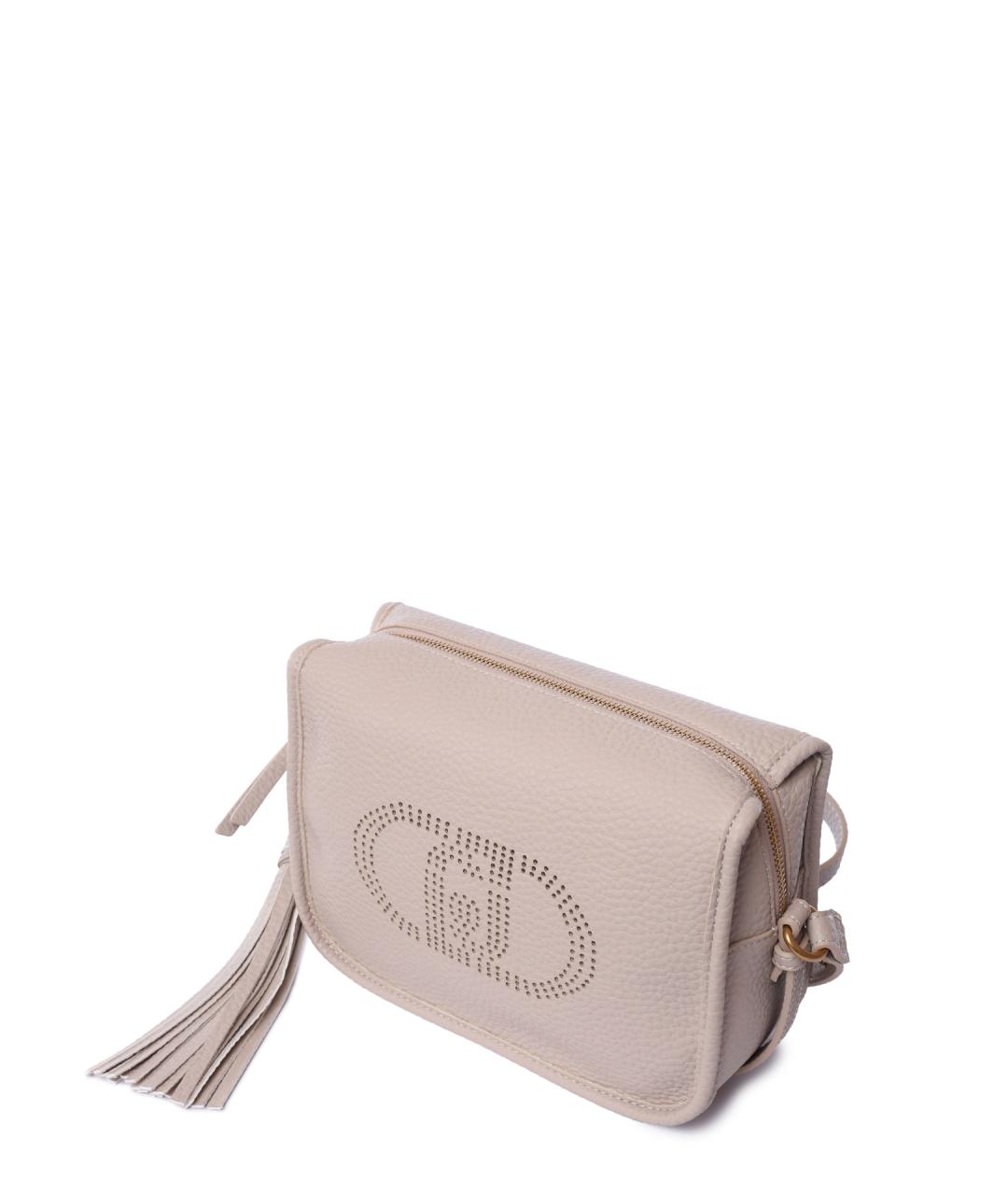 LIU JO Бежевая сумка через плечо, фото 4