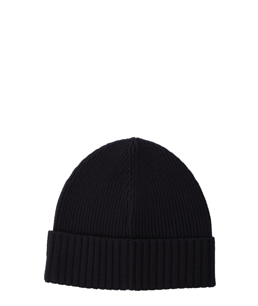 HUGO BOSS Темно-синяя шерстяная шапка, фото 3