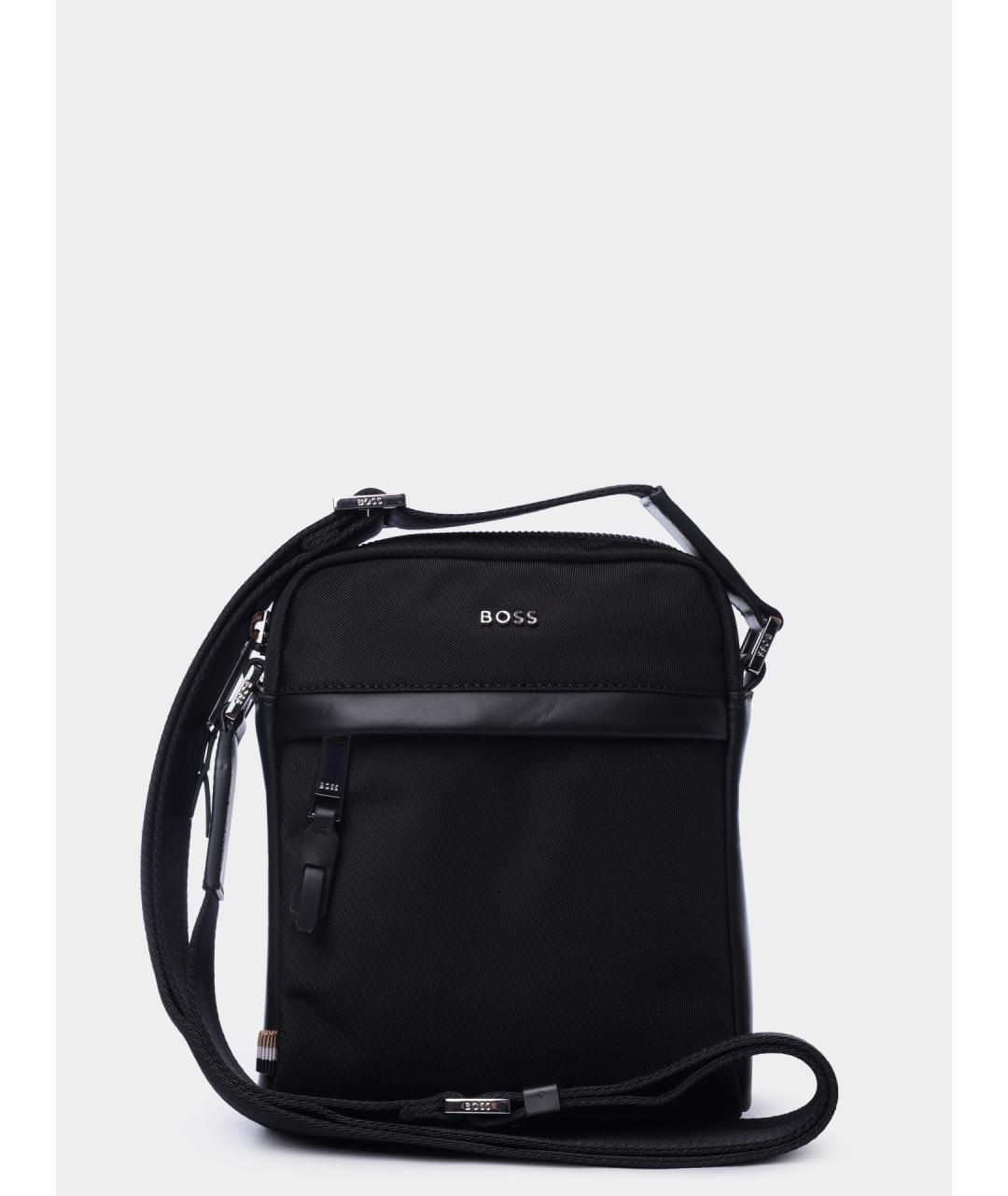 HUGO BOSS Черная сумка на плечо, фото 6