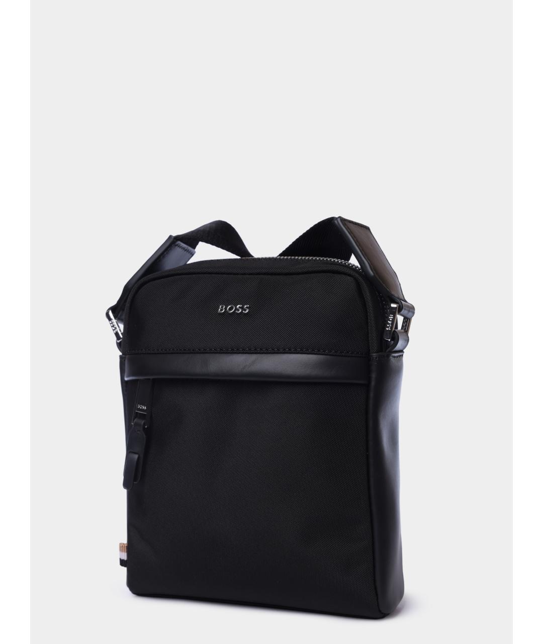 HUGO BOSS Черная сумка на плечо, фото 3